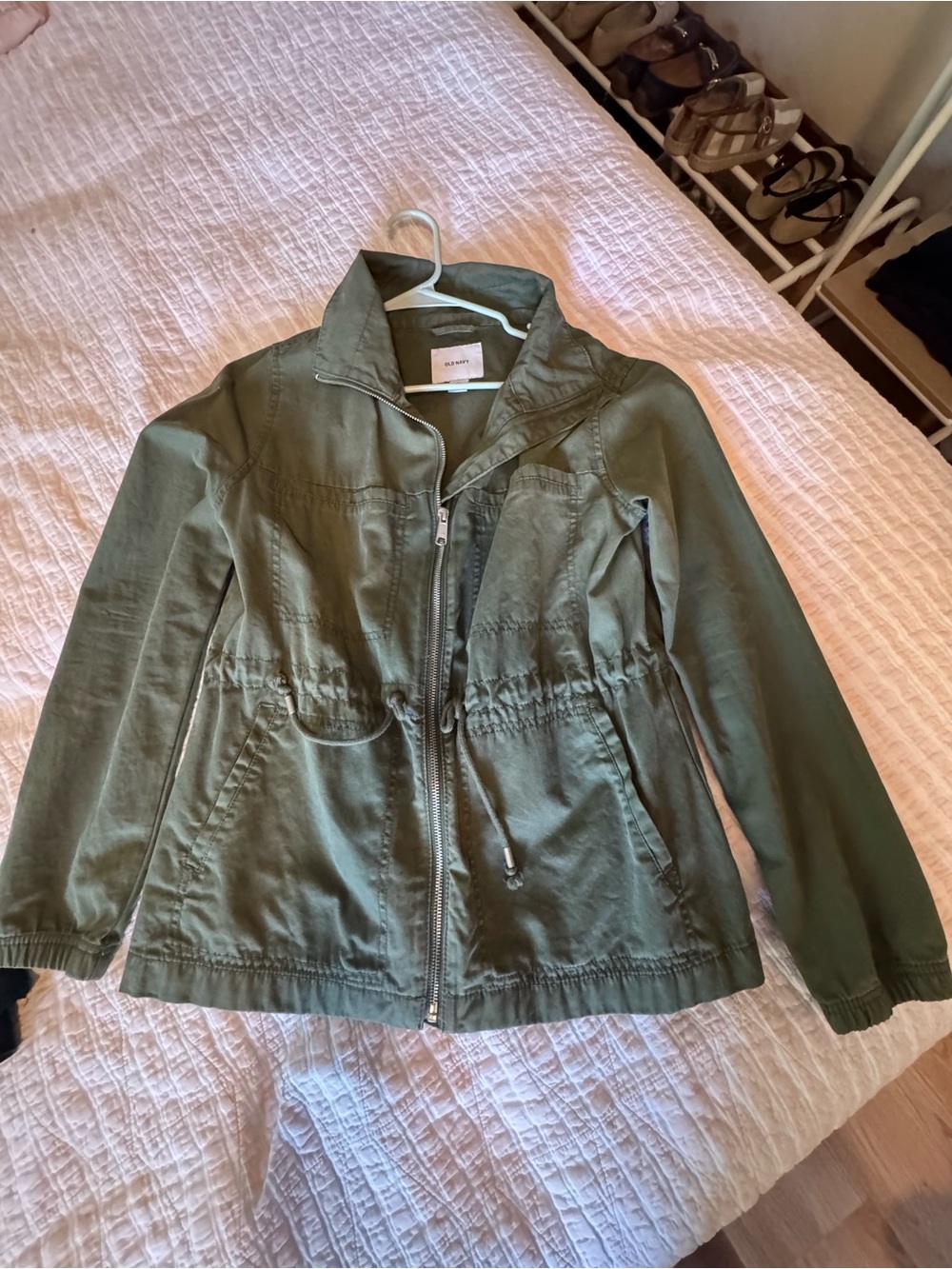 Old Navy Casual Drawstring Utility Jacket